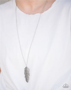 Sky Quest - Silver Paparazzi Necklace