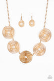 Sol Mates - Gold Paparazzi Necklace