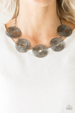 Sol Mates - Gunmetal Paparazzi Necklace