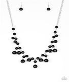 Soon To Be Mrs - Black Paparazzi Necklace