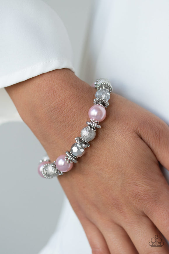 Sparking Conversation - Pink Paparazzi Bracelet