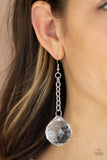 Spellbound Shimmer - White Paparazzi Earrings