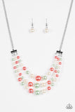 Spring Social Multi - Pink Paparazzi Necklace