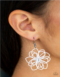 Springtime Serenity - White Paparazzi Earrings