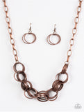 Statement Made - Copper Paparazzi Necklace