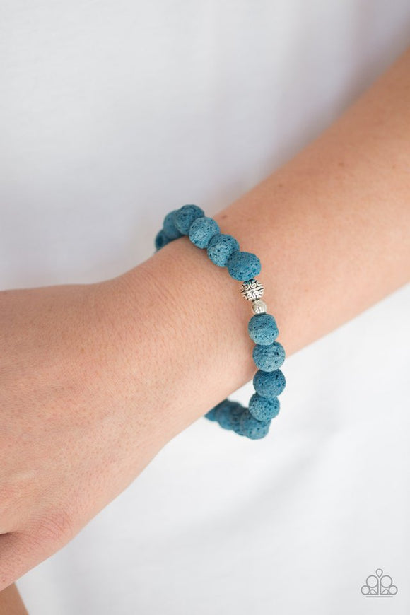 Steady Now - Blue Paparazzi Bracelet - Urban