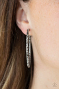 Subtly Sassy - Silver Clip-on Paparazzi Earrings