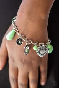 Summer Adventure - Green Paparazzi Bracelet