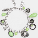 Summer Adventure - Green Paparazzi Bracelet