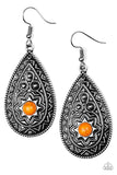 Summer Sol - Orange Paparazzi Earrings