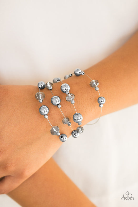 Sunset Beach - Silver Paparazzi Bracelet