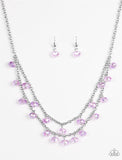 Super Supernova - Purple Paparazzi Necklace