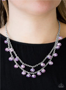 Super Supernova - Purple Paparazzi Necklace