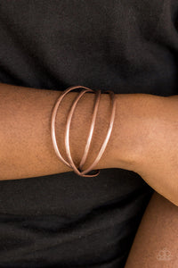 Take A Cat Walk - Copper Paparazzi Bracelet