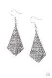 Terra Trending - Silver Paparazzi Earrings