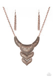 Texas Temptress - Copper Paparazzi Necklace