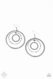 Texture Takeover- Silver Paparazzi Earrings