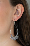 The PEARL-fectionist - Silver Paparazzi Earrings