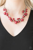 The Upstater - Red Paparazzi Necklace