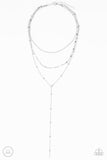 Think Like A Minimalist - Silver Paparazzi Choker Necklace