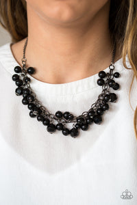 Time To Runway - Gunmetal Paparazzi Necklace