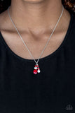 Time To Be Timeless - Red Paparazzi Necklace