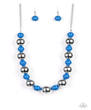 Top Pop - Blue Paparazzi Necklace