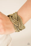 Top Class Chick - Brass Paparazzi Bracelet Wrap