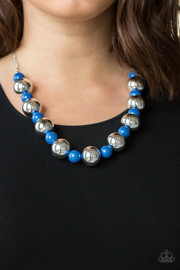 Top Pop - Blue Paparazzi Necklace