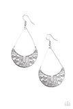 Trading Post Trending - Silver Paparazzi Earrings