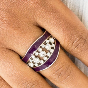 Trending Treasure - Purple Paparazzi Ring