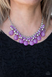 Trending Tropicana - Purple Paparazzi Necklace