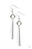 Tropic Trek - White Paparazzi Earrings