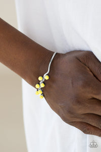 Tropical Tides - Yellow Paparazzi Bracelet