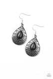 Tucson Tunes - Black Paparazzi Earrings