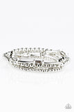 Uniquely Upscale - Silver Paparazzi Bracelet