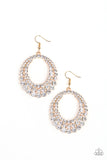 Universal Shimmer - Gold Paparazzi Earrings