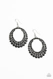 Universal Shimmer -  Silver Paparazzi Earrings