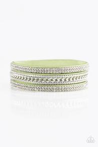 Unstoppable - Green Paparazzi Bracelet Wrap