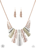 Untamed Multi - Blockbuster - Copper Paparazzi Necklace