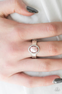 Upper Uptown - Pink Paparazzi Ring