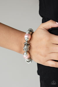 Uptown Tease - Pink Paparazzi Bracelet