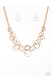 Urban Center - Gold Paparazzi Necklace