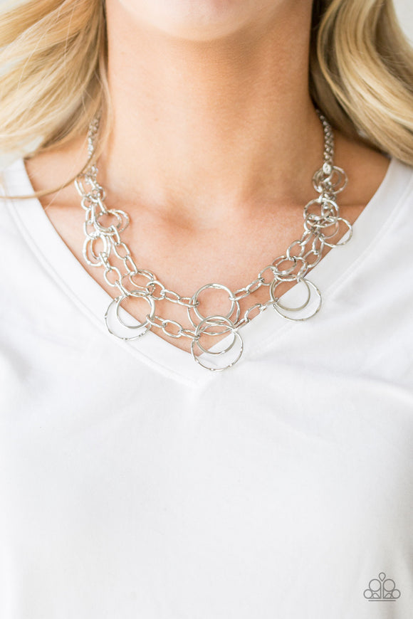 Urban Center - Silver Paparazzi Necklace