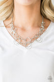 Urban Center - Silver Paparazzi Necklace