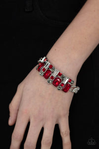 Urban Crest - Red Paparazzi Bracelet