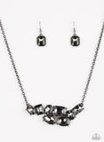 Urban Dynasty - Black Paparazzi Necklace