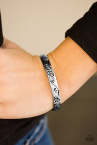 Vine With Me - Silver Paparazzi Bracelet