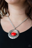 Viva Vivacious - Red Paparazzi Necklace