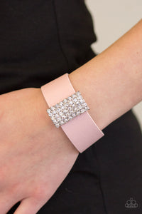 Walk The Catwalk - Pink Paparazzi Bracelet Wrap